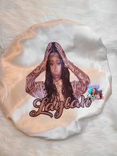 Load image into Gallery viewer, Handmade Custom Picture Satin Bonnet | 3C's Creative Corner™