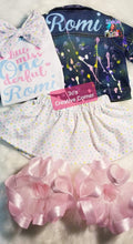 Load image into Gallery viewer, Girls Denim Birthday Set | 3C's Creative Corner™
